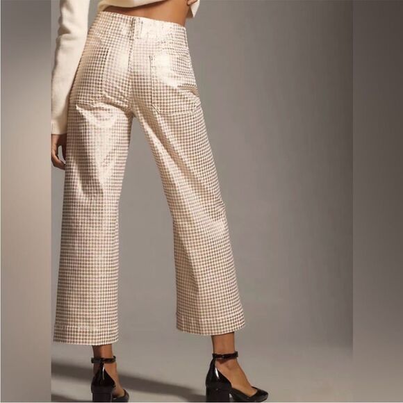 Anthropologie Maeve Colette Wide Leg Pants - Picture 3 of 8